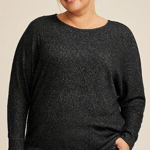 Chic Black Knit Pullover